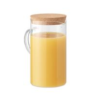 CARAFFA IN VETRO CON TAPPO DA 1 L